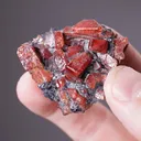 Rhodonite with Galena - image 2