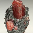 Rhodonite with Galena - image 1