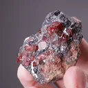 Rhodonite with Galena - image 2