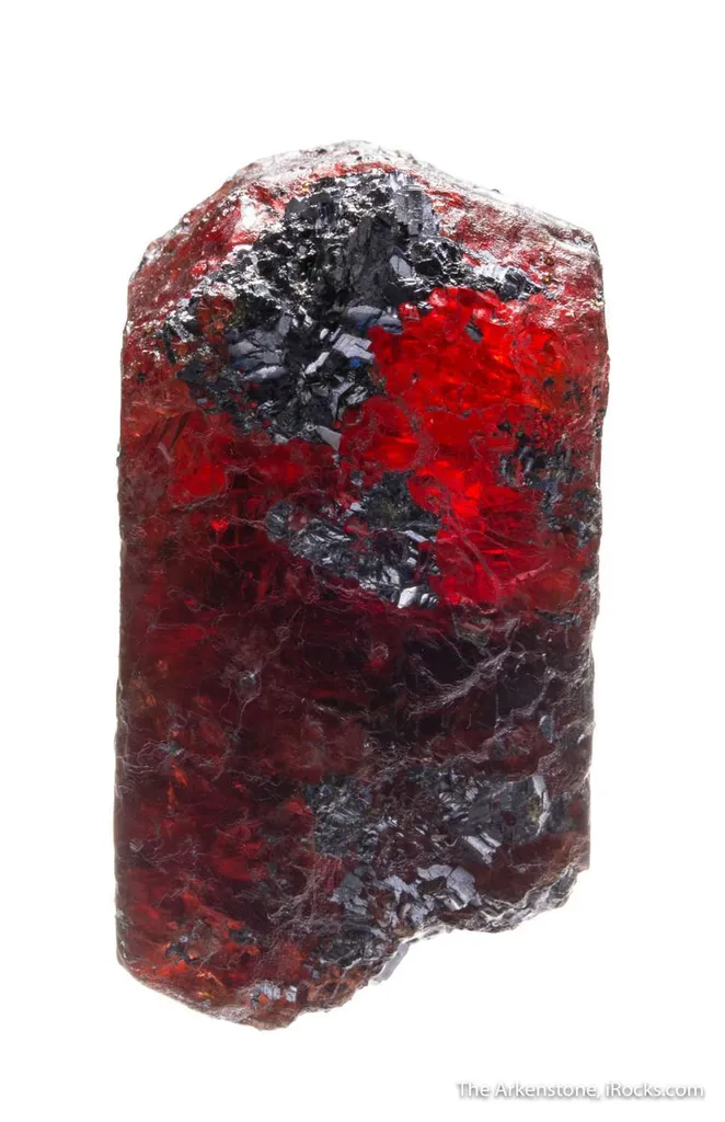 Rhodonite with Galena image