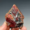 Rhodonite with Galena - image 1