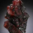 Rhodonite with Galena - image 1