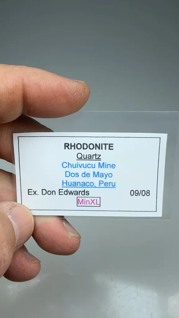 Rhodonite with Quartz - image 2
