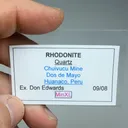 Rhodonite with Quartz - image 2