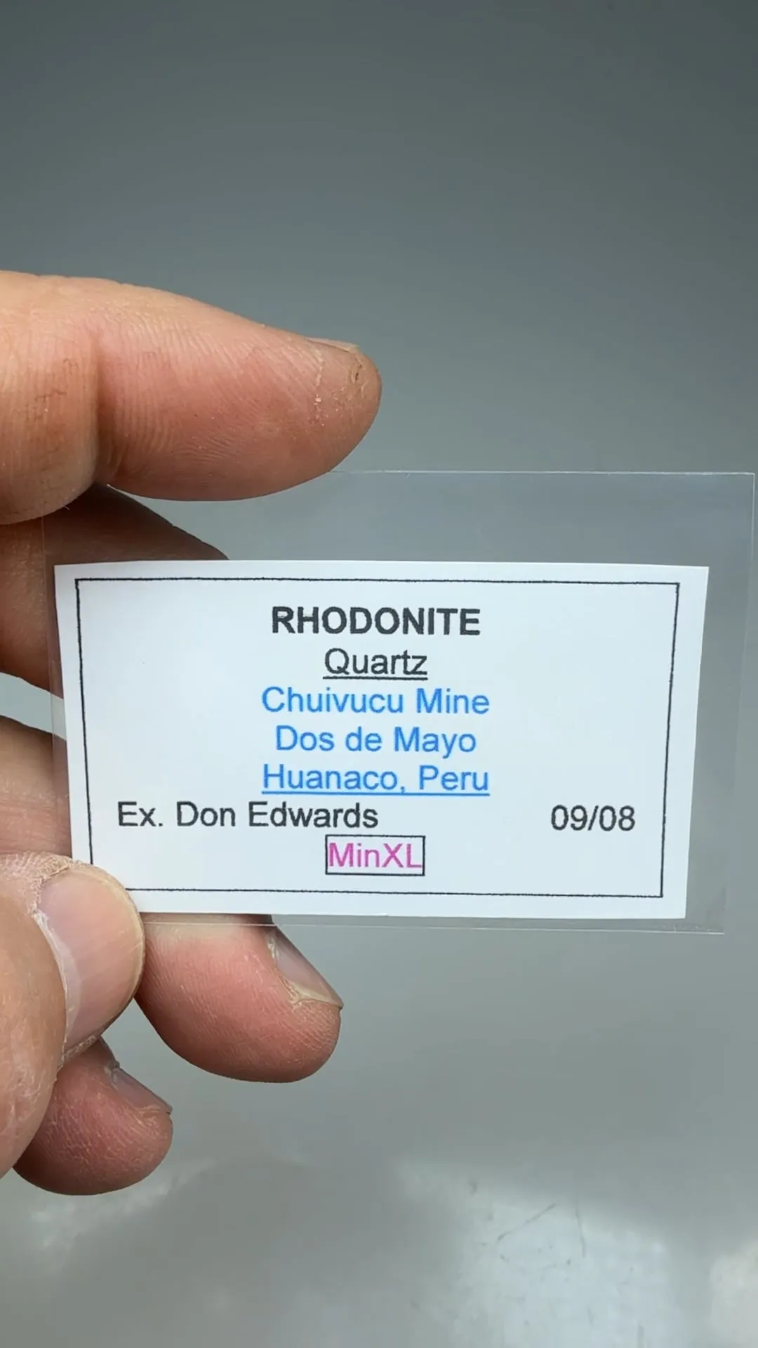 Rhodonite with Quartz - image 2