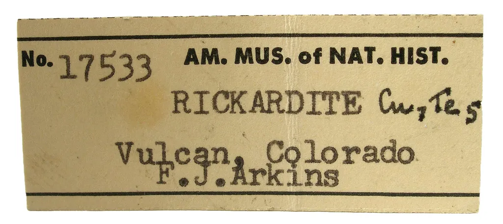 Rickardite With Native Tellurium - image 2