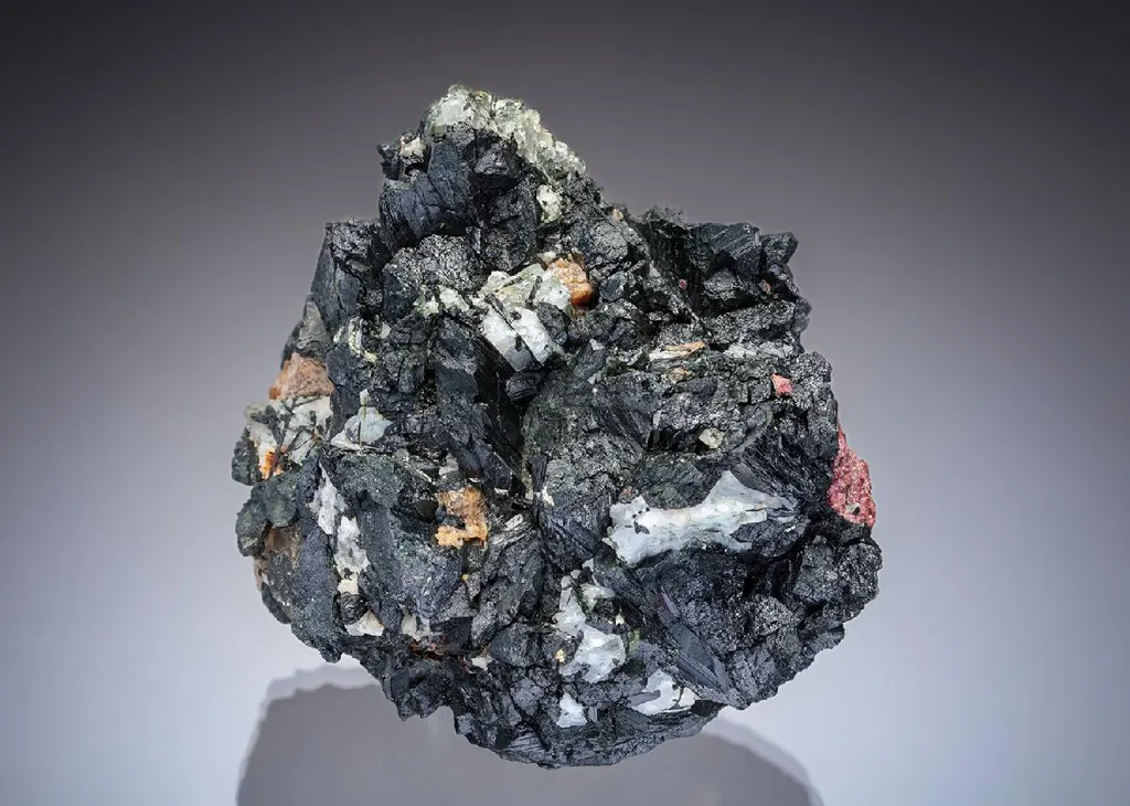 RINKITE-(Ce) with Aegirine and Eudialyte image