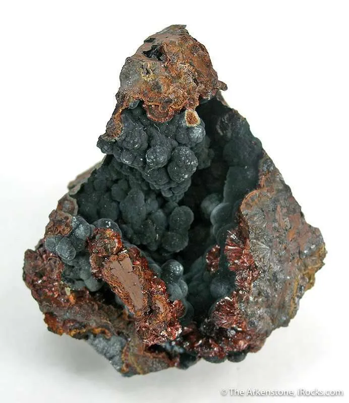 Rockbridgeite Over Phosphosiderite (?) image