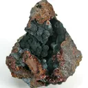 Rockbridgeite Over Phosphosiderite (?) - image 1