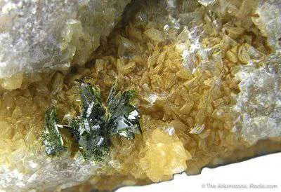 Rodalquilarite on Alunite image