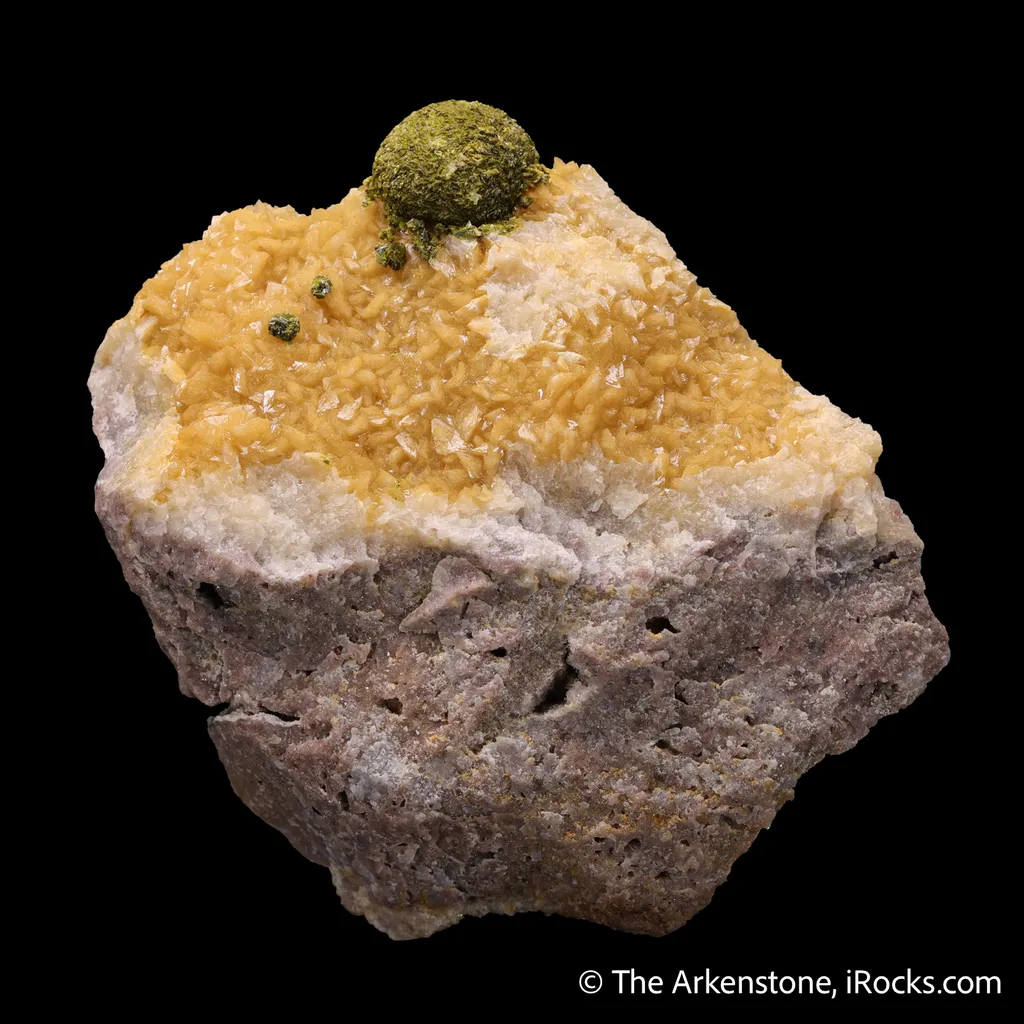 Rodalquilarite with Alunite, Jarosite & Quartz - image 4