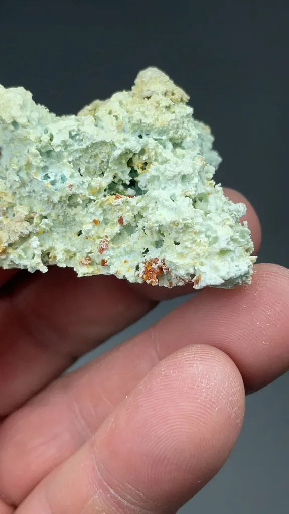 Romerite with Goslarite, Chalcanthite - image 2