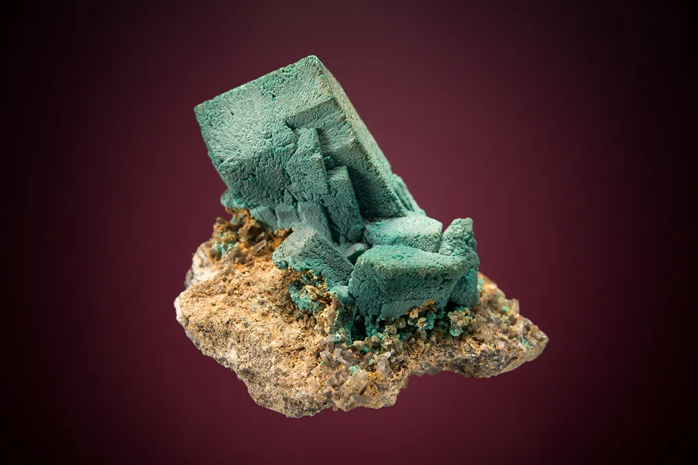 Rosasite after Azurite image