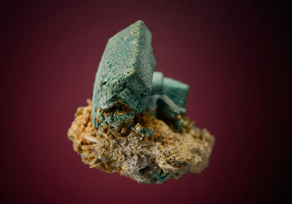 Rosasite after Azurite - image 4