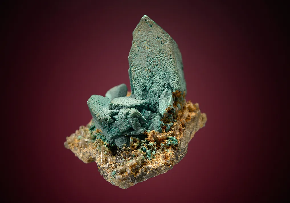Rosasite after Azurite - image 3