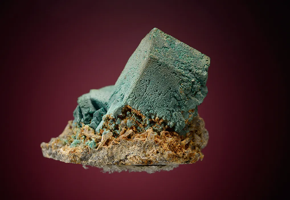 Rosasite after Azurite - image 2