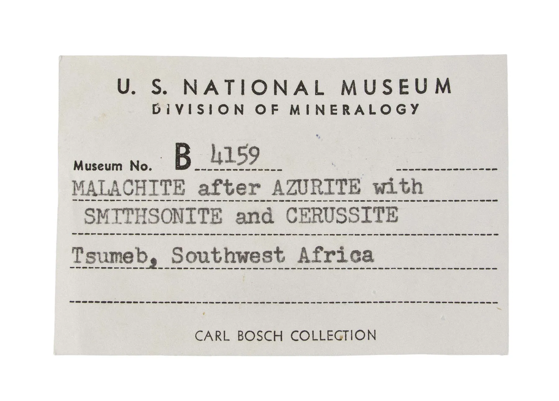 Rosasite After Malachite After Azurite With Smithsonite and Cerussite - image 5