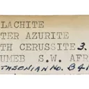Rosasite After Malachite After Azurite With Smithsonite and Cerussite - image 7
