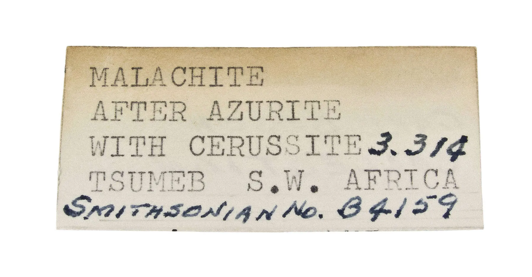 Rosasite After Malachite After Azurite With Smithsonite and Cerussite - image 7