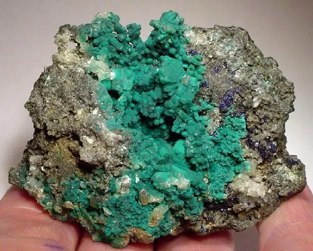 Rosasite, Cerussite image