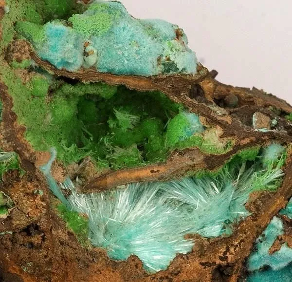 Rosasite, Conichalcite - image 2