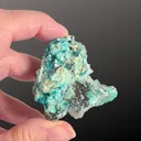 Rosasite from Mexico, Durango, Mapimí, Ojuela Mine - image 3
