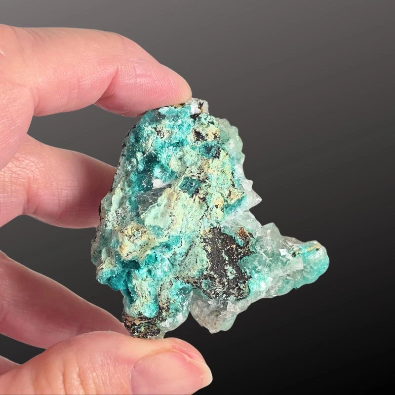 Rosasite from Ojuela Mine, Mapimí, Durango, Mexico - image 3