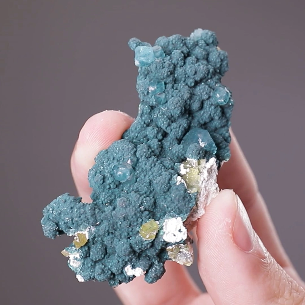 Rosasite from Tsumeb, Oshikoto Region, Namibia - image 1