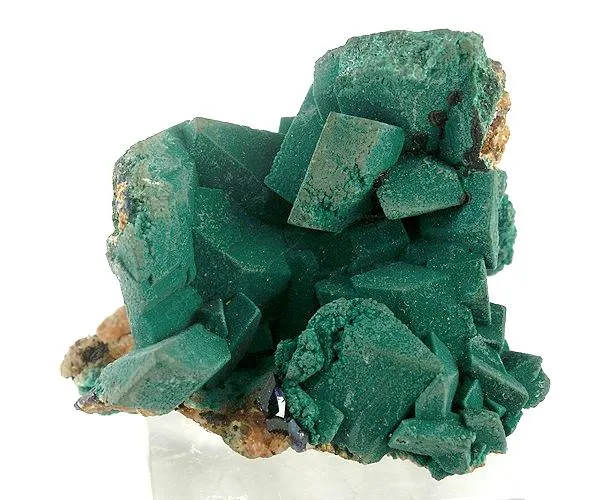 Rosasite, Malachite, Azurite image