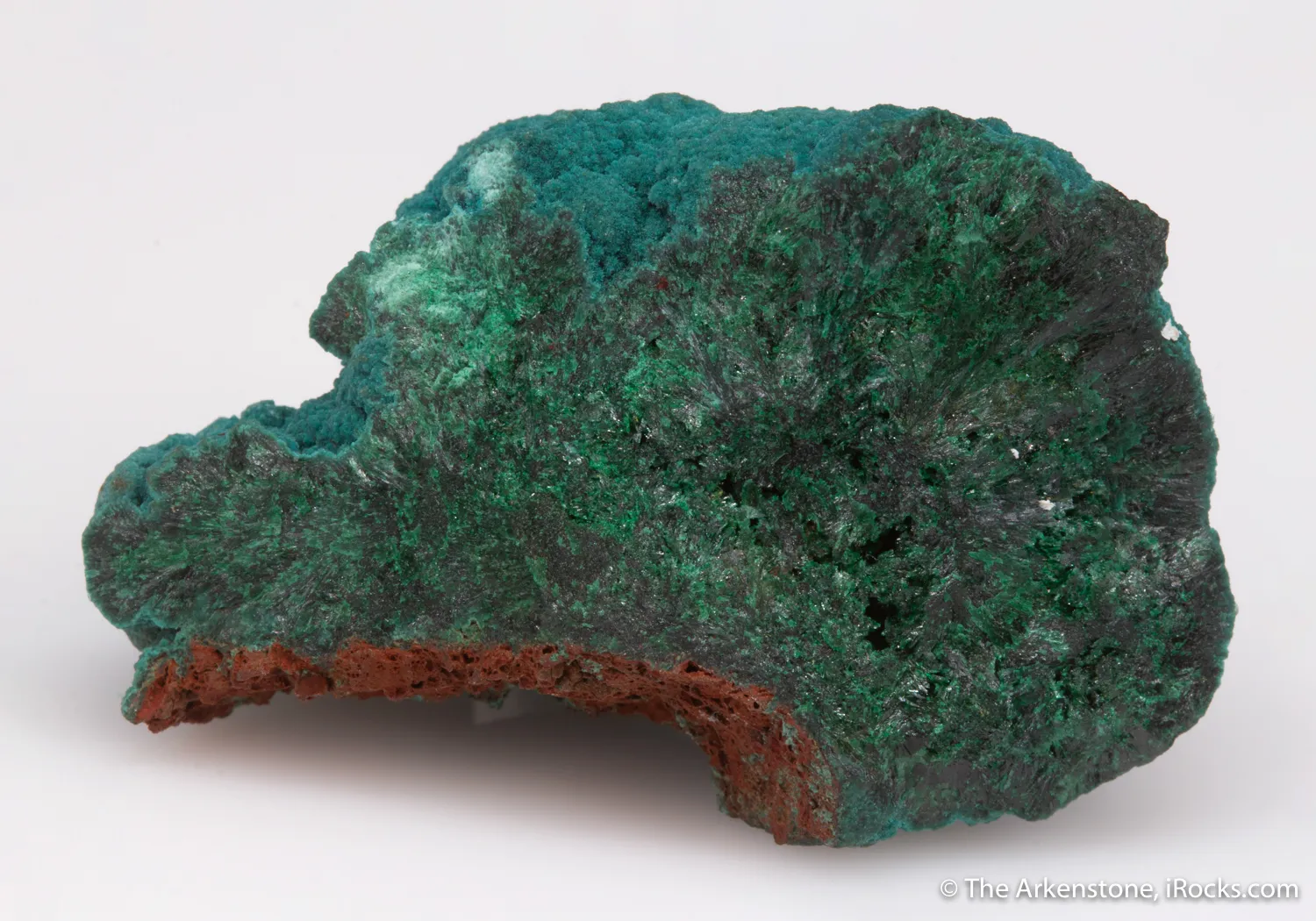 Rosasite on Malachite - image 4