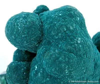 Rosasite on Malachite - image 2