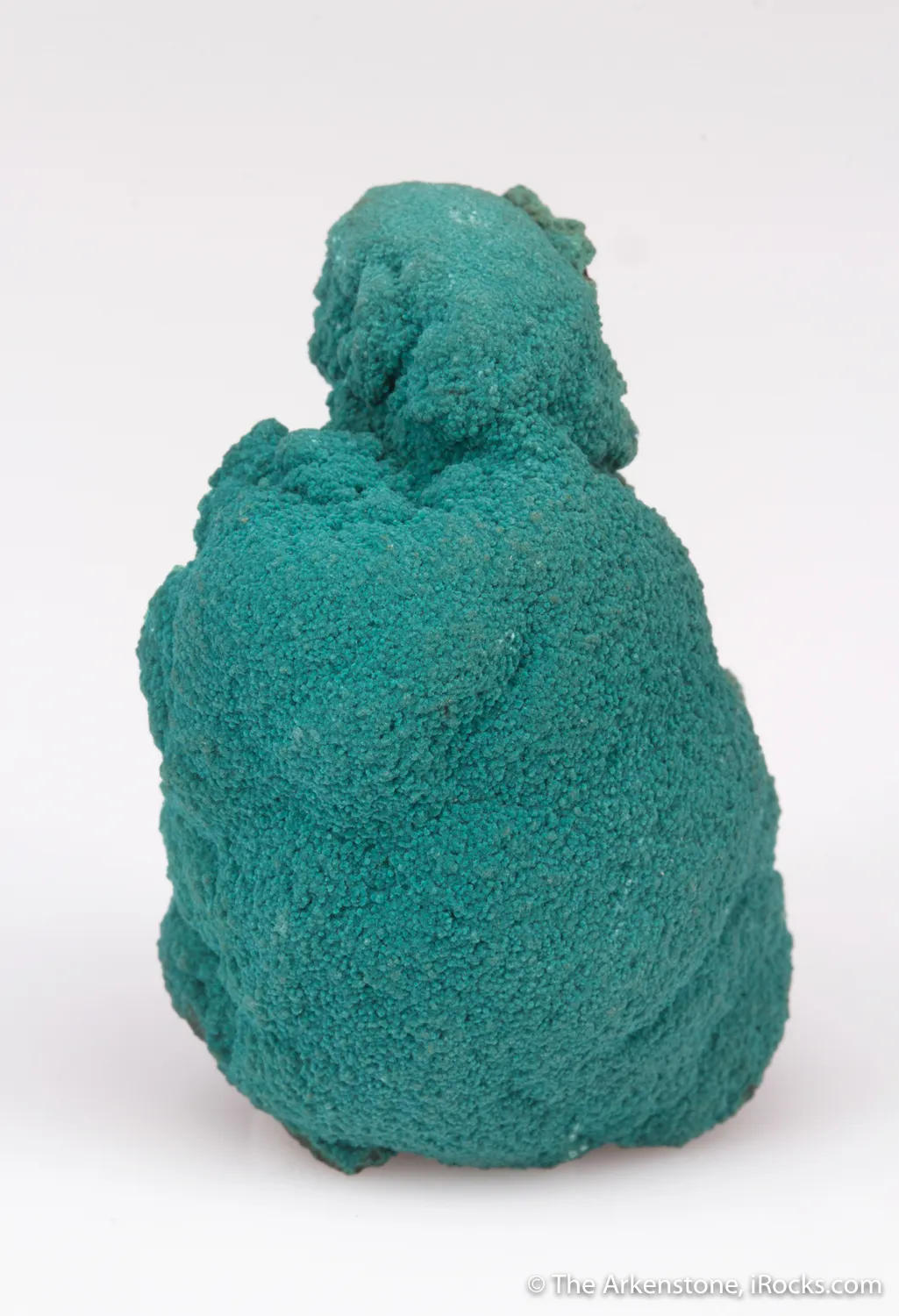 Rosasite on Malachite - image 1