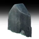 Rosasite on Malachite after Azurite - image 1