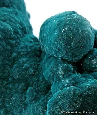 Rosasite on Malachite - image 3