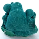 Rosasite on Malachite - image 1