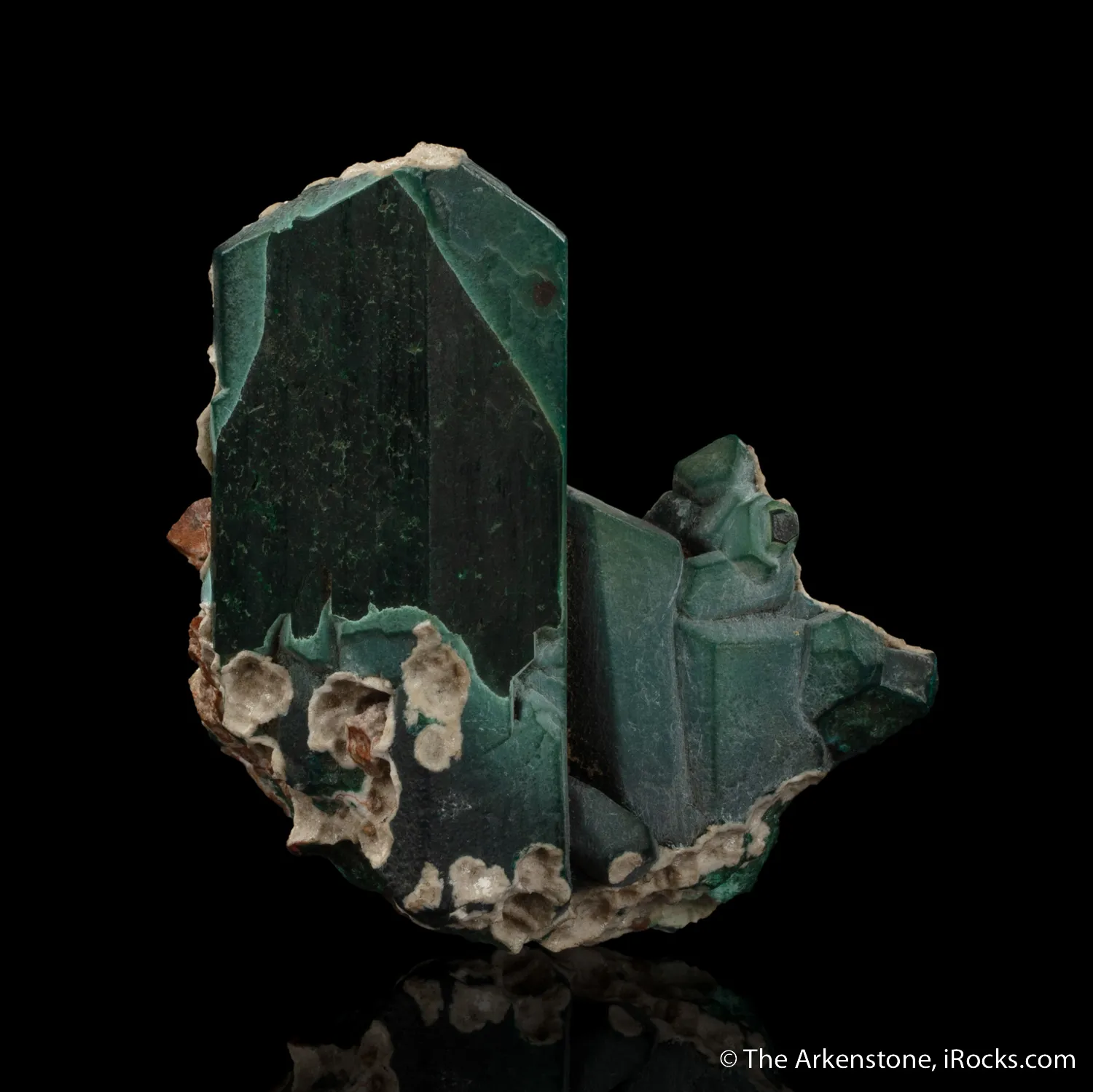 Rosasite ps. Malachite ps. Azurite - image 3