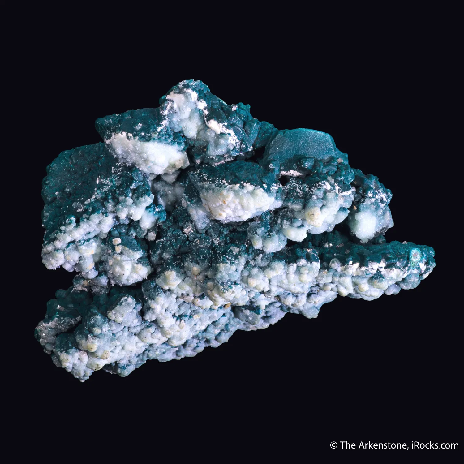 Rosasite ps. Malachite ps. Azurite - image 4