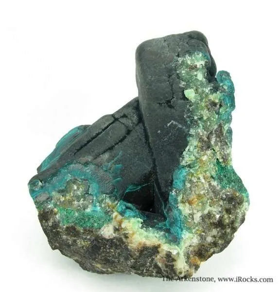 Rosasite Ps. Malachite Ps. Azurite - image 4