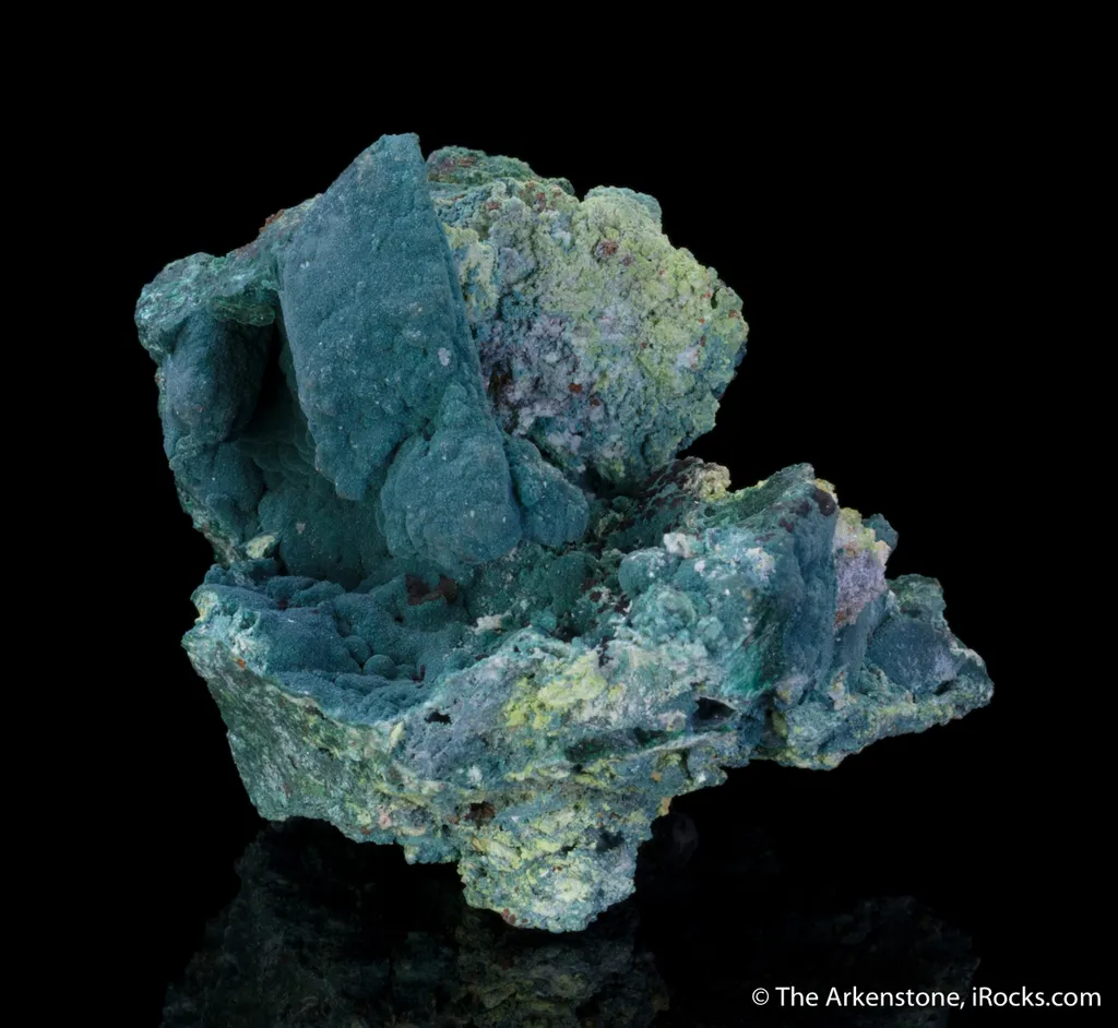 Rosasite pseudo. after Azurite - image 4