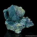 Rosasite pseudo. after Azurite - image 4