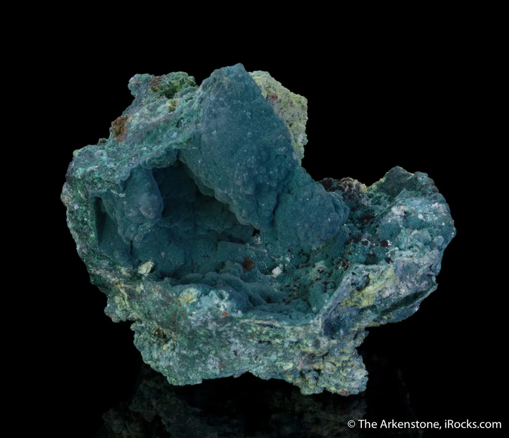 Rosasite pseudo. after Azurite - image 3