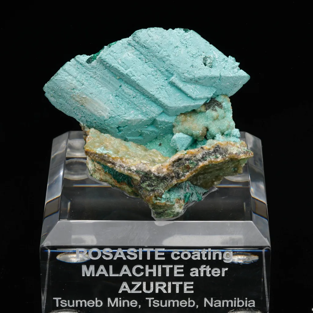 Rosasite Pseudomorph image