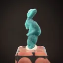 Rosasite Stalactite - image 1
