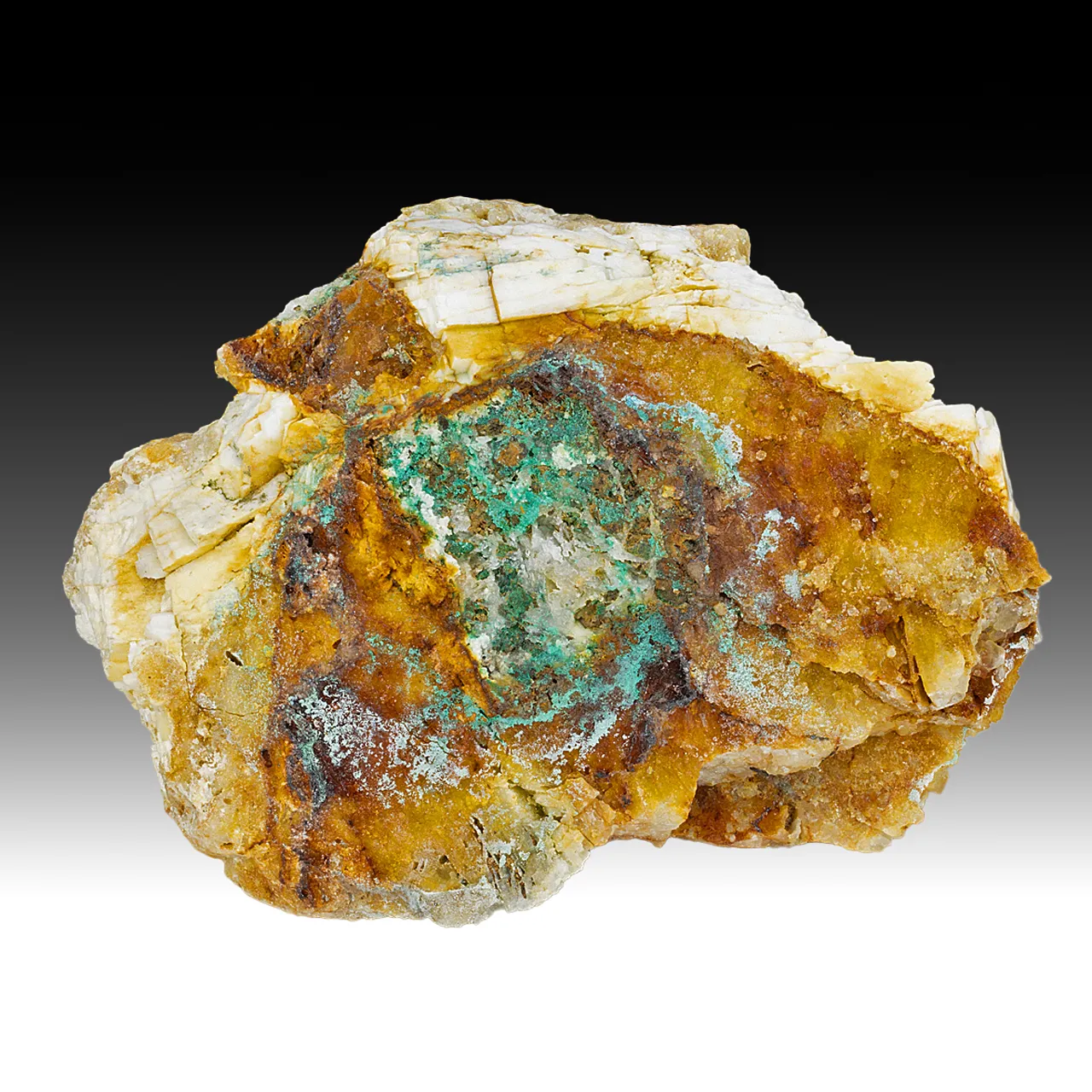 Rosasite(?) with Aurichalcite - image 1