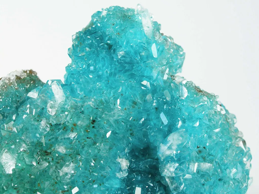 Rosasite With Calcite - image 2