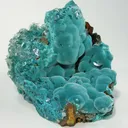 Rosasite With Calcite - image 1