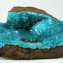 Rosasite With Calcite - image 1