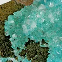 Rosasite With Calcite - image 4