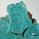 Rosasite With Calcite - image 2