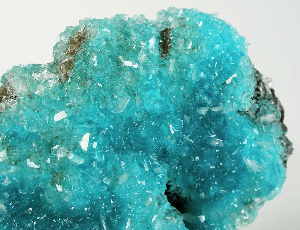 Rosasite With Calcite - image 2